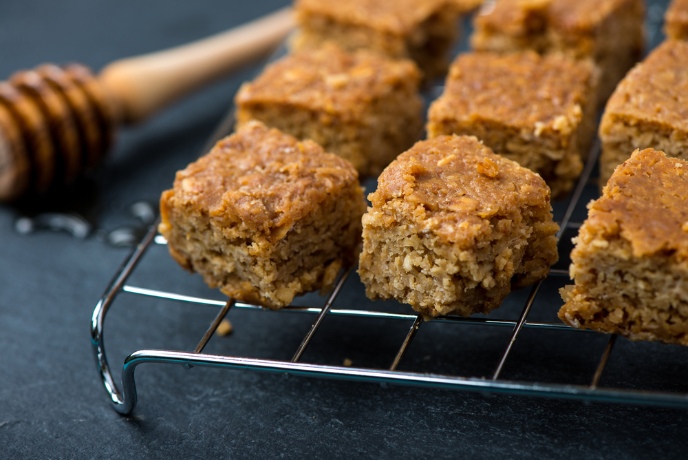 Yummy flapjack bites