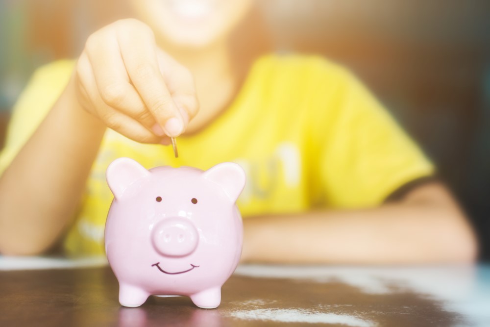 piggy-bank Keeping children busy during lockdown - financial education