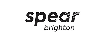 A logo for Spear Brighton