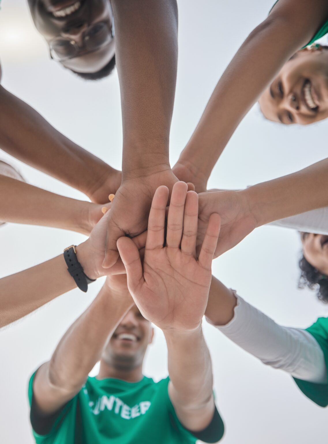 Teamwork,,Volunteer,And,Support,With,Hands,Of,People,For,Sustainability,
