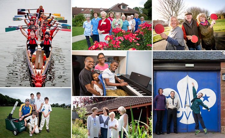 A mosaic of images from Foundation winners.