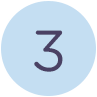 circle-3 The number three.